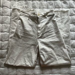 ZARA MARINE STRAIGHT in white size 2